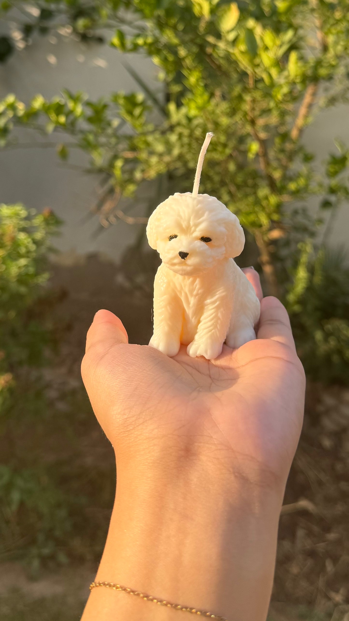 Puppy Candle