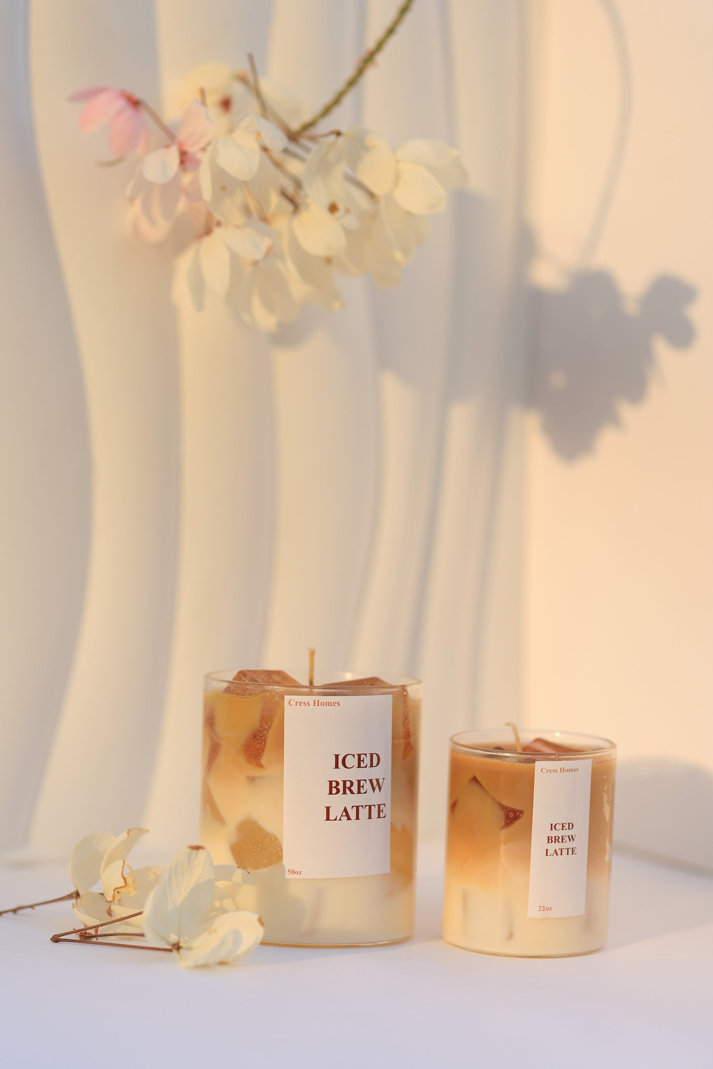 Iced Brew Latte Candle Jar