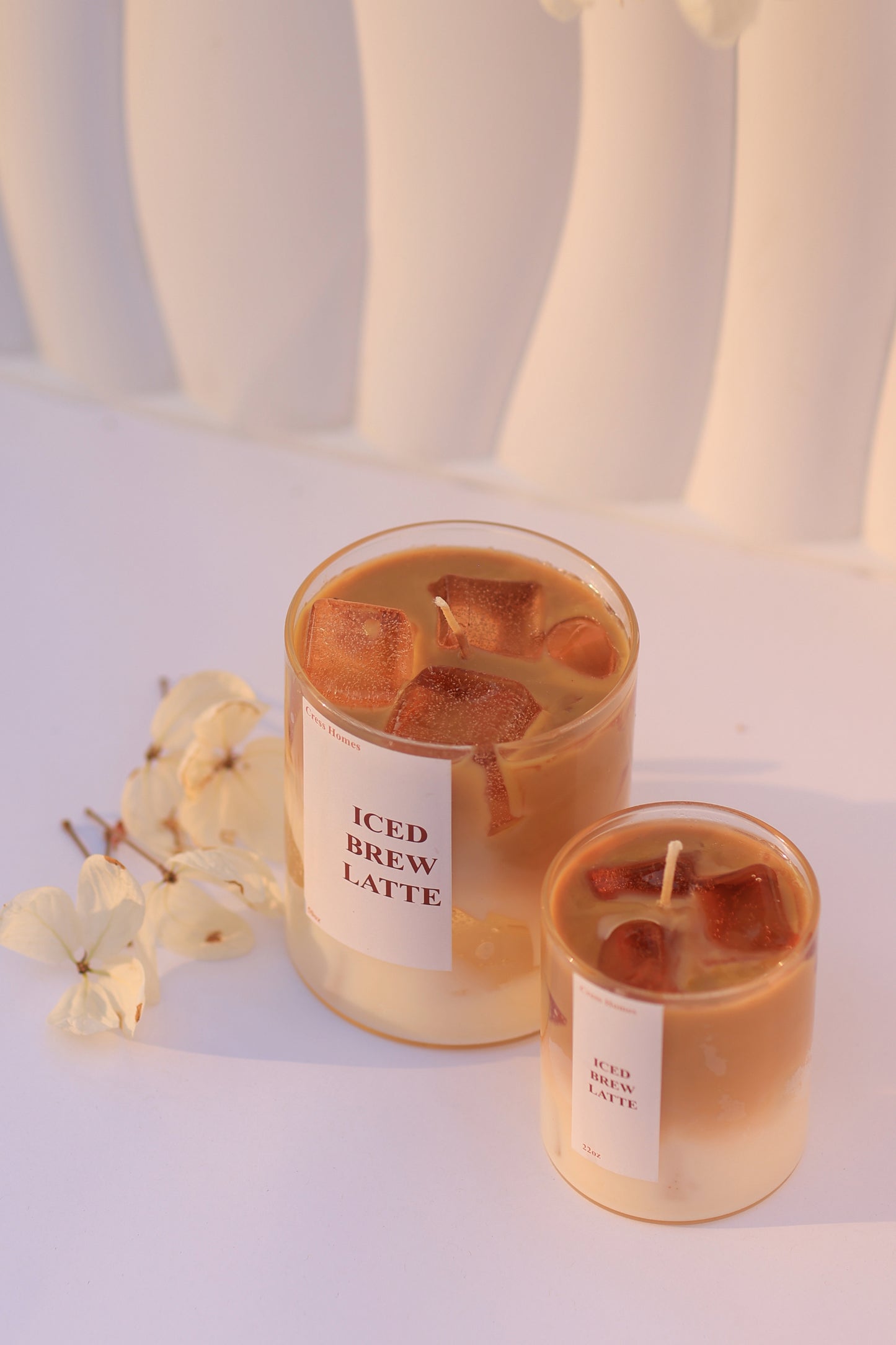 Iced Brew Latte Candle Jar
