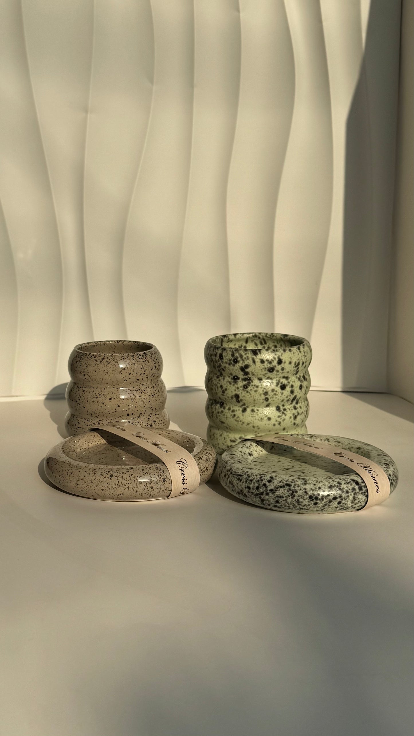 Donut Cup & Dessert Plate