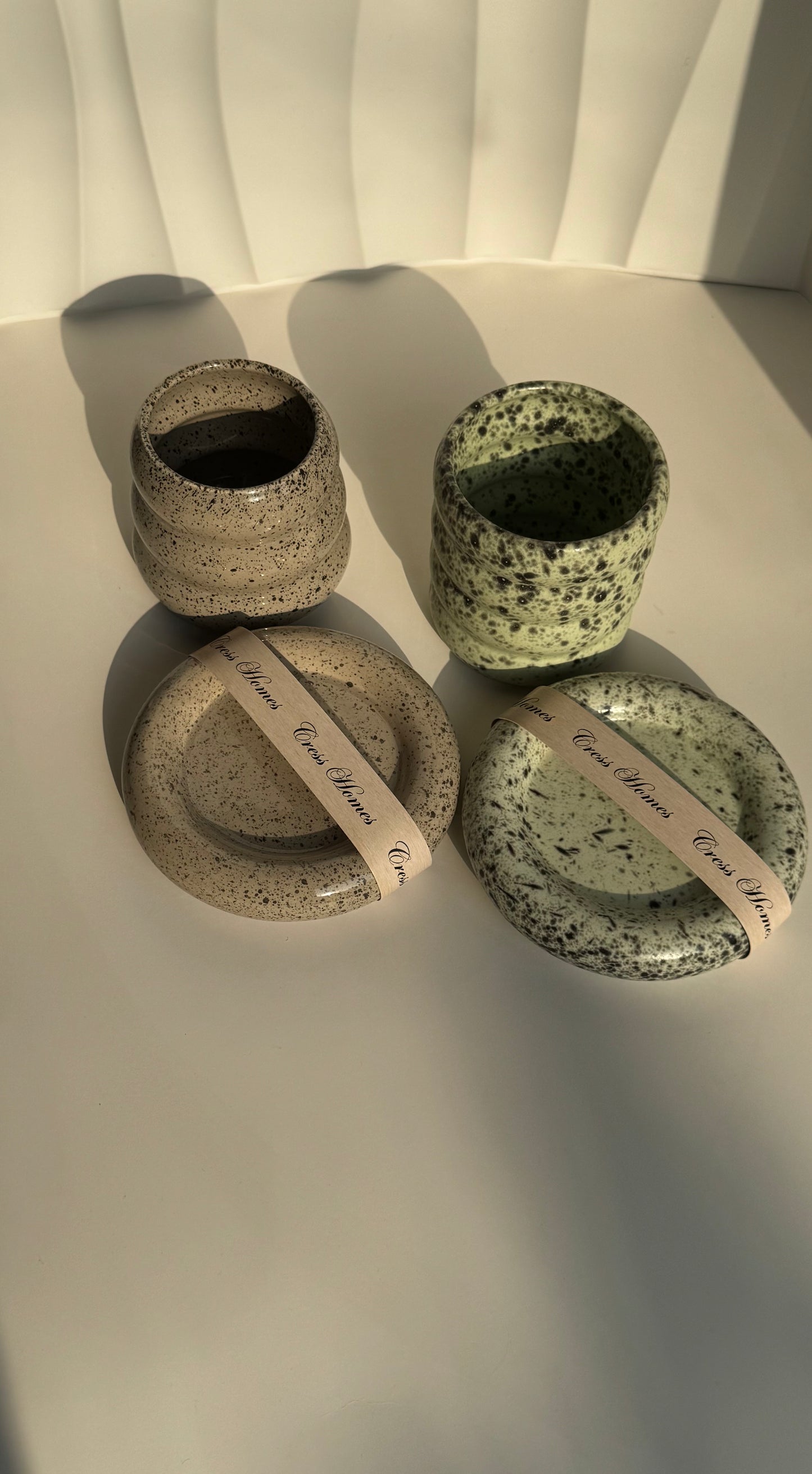 Donut Cup & Dessert Plate