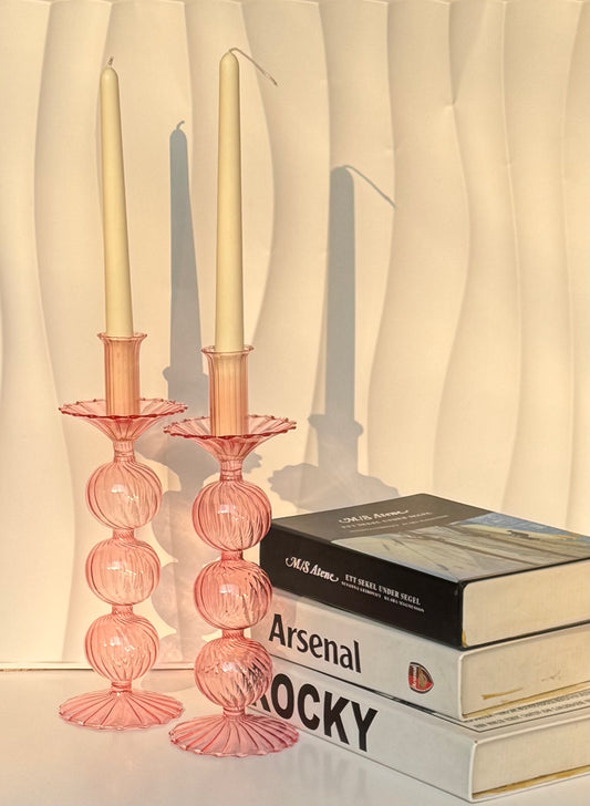 Flamingo Crystal Candle Stand