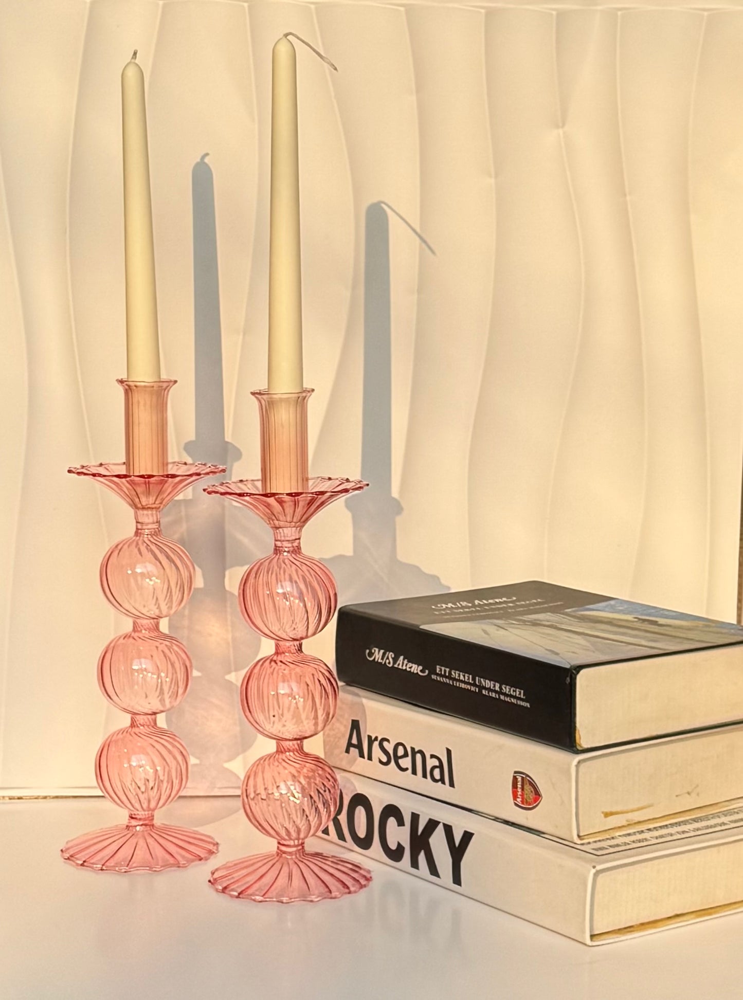 Flamingo Crystal Candle Stand