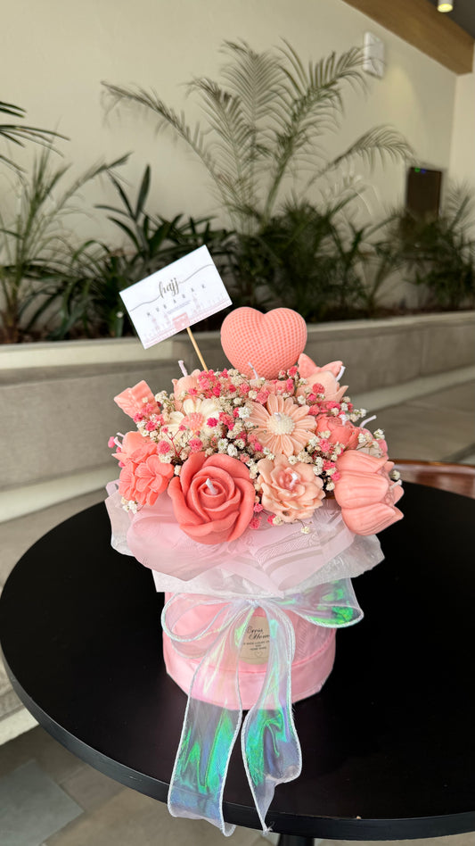 I'm Just A Girl Candle Bouquet (Medium)