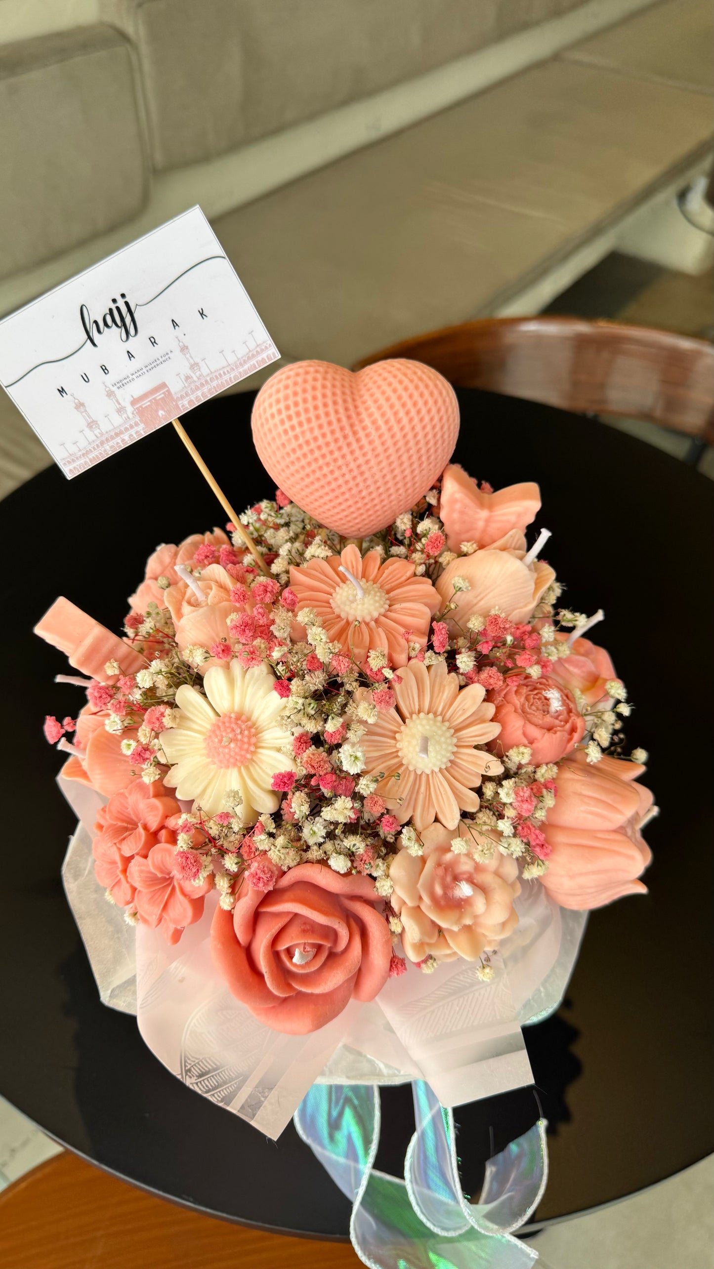 I'm Just A Girl Candle Bouquet (Medium)