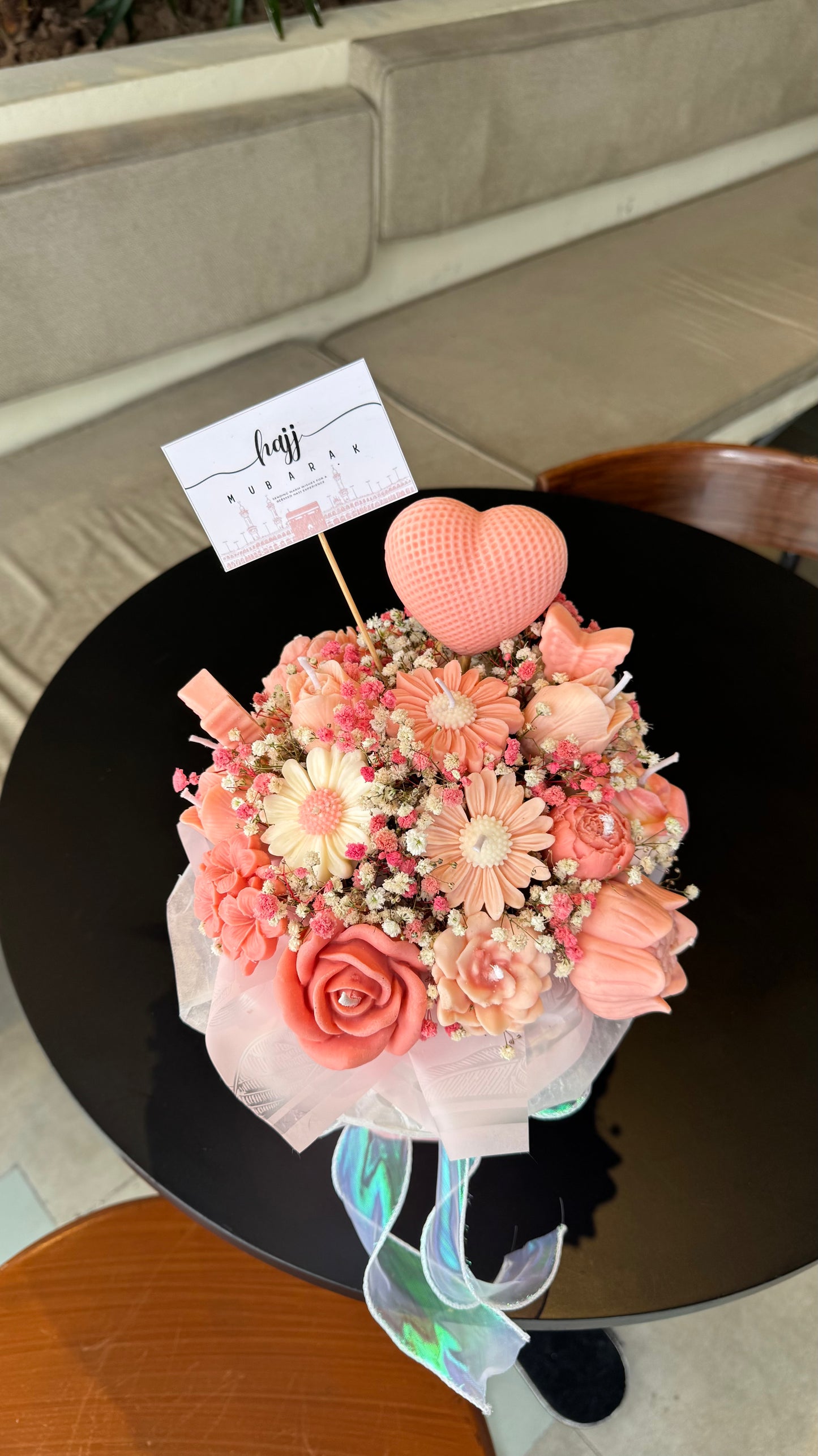 I'm Just A Girl Candle Bouquet (Medium)