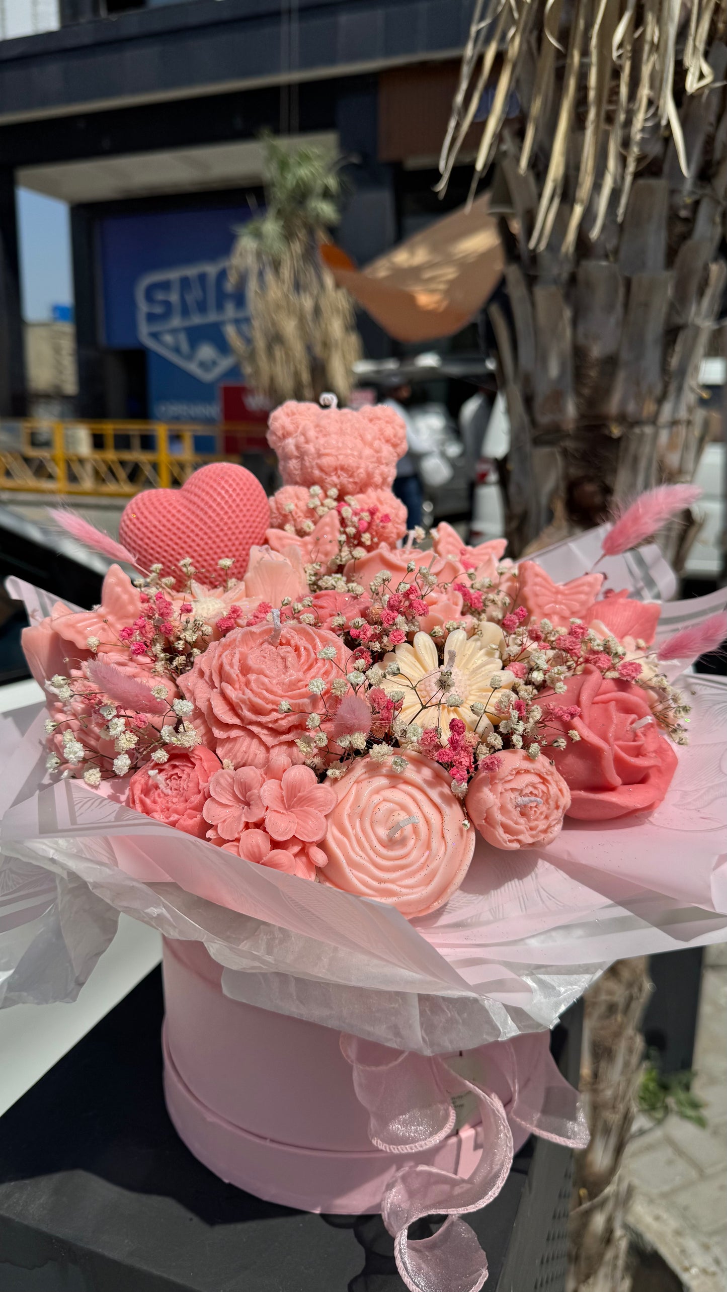 I'm Just A Girl Candle Bouquet (Large)