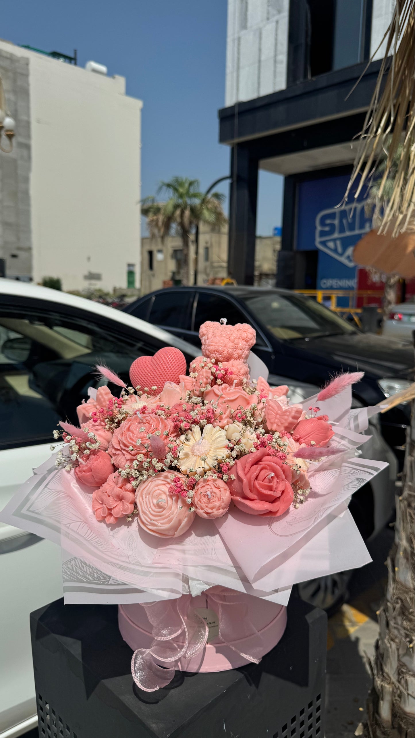 I'm Just A Girl Candle Bouquet (Large)