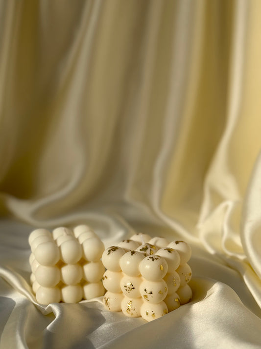 Bubble Candle: Gold Leaf Edition