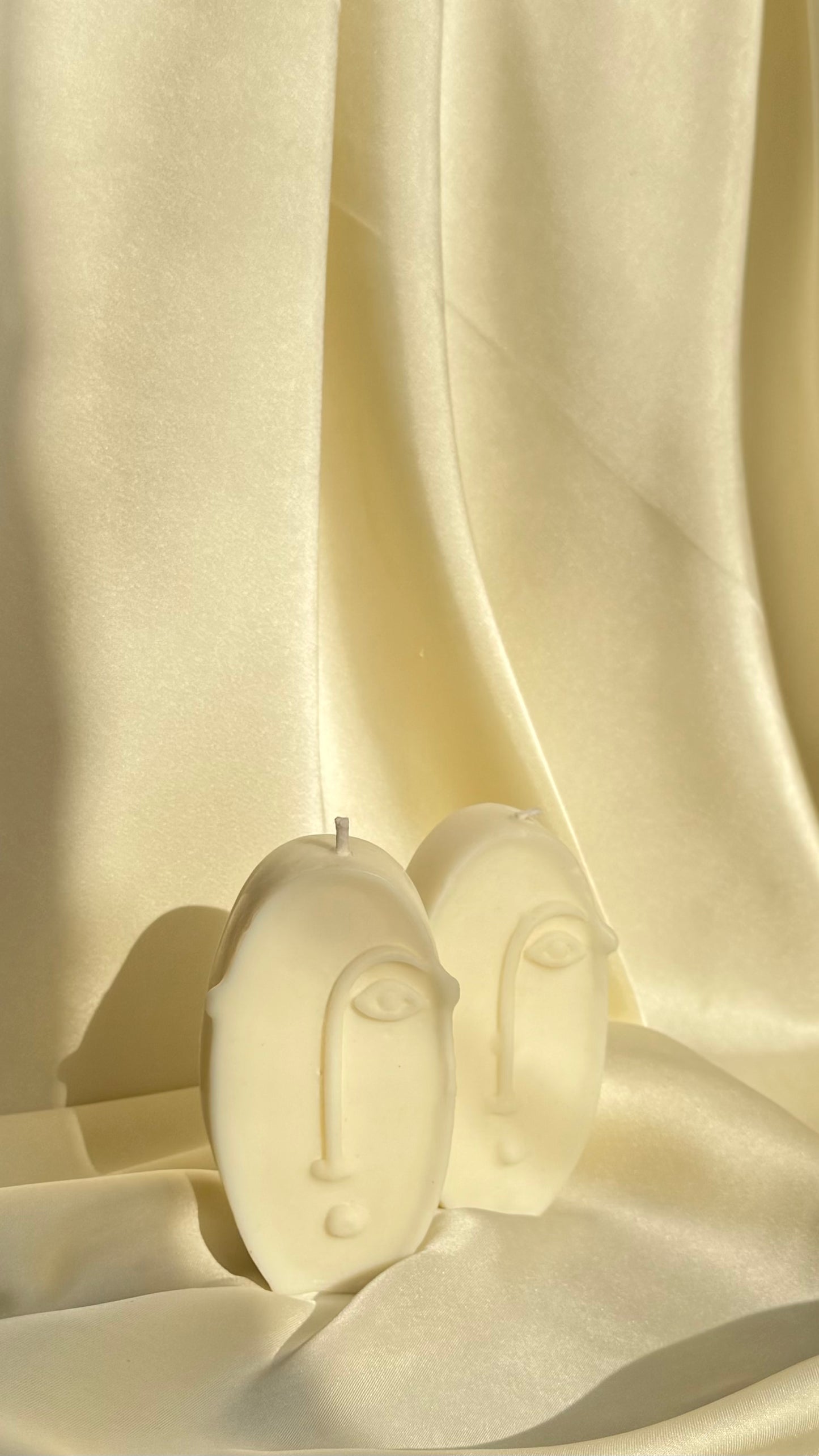 Abstract Face Picasso Candle