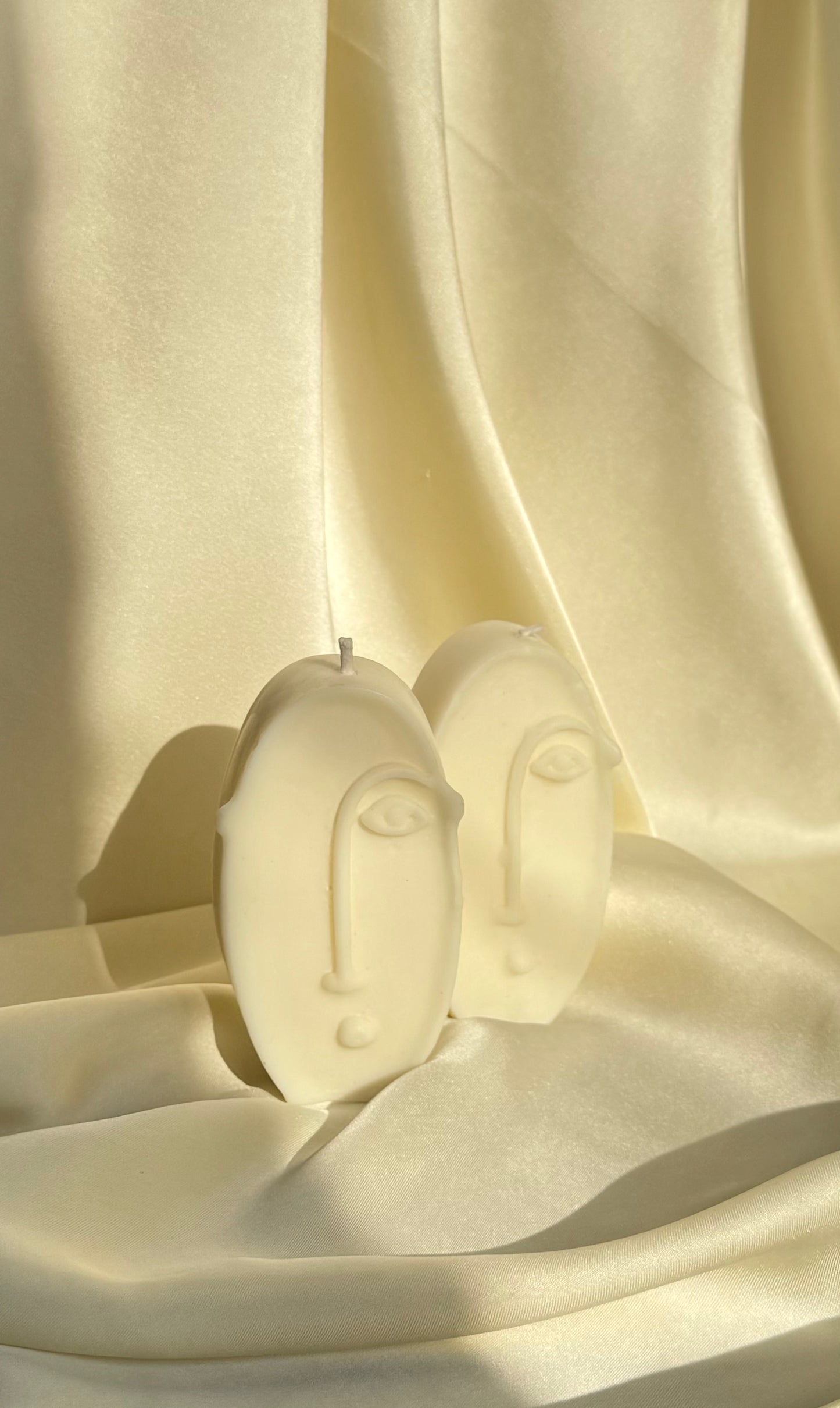 Abstract Face Picasso Candle