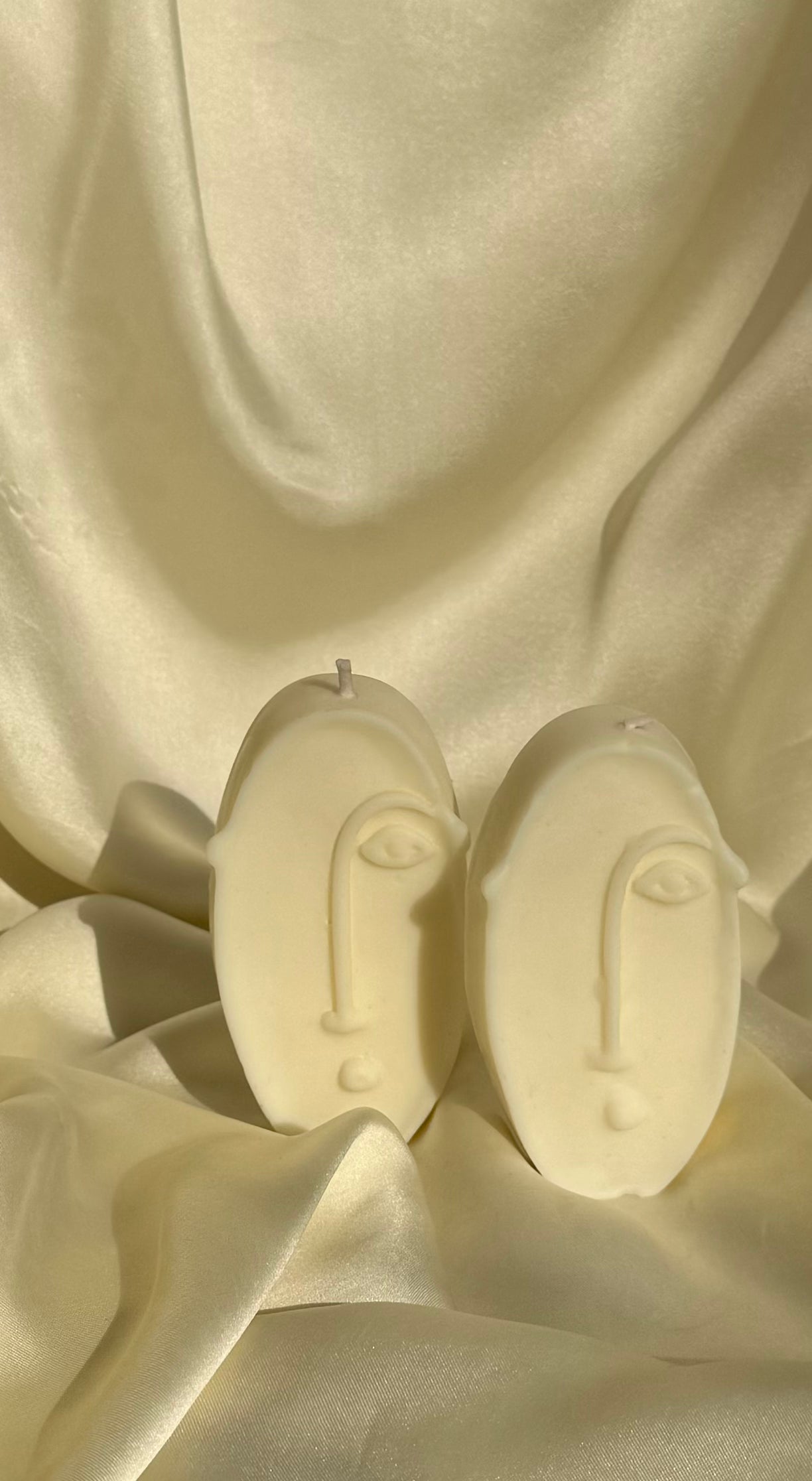 Abstract Face Picasso Candle