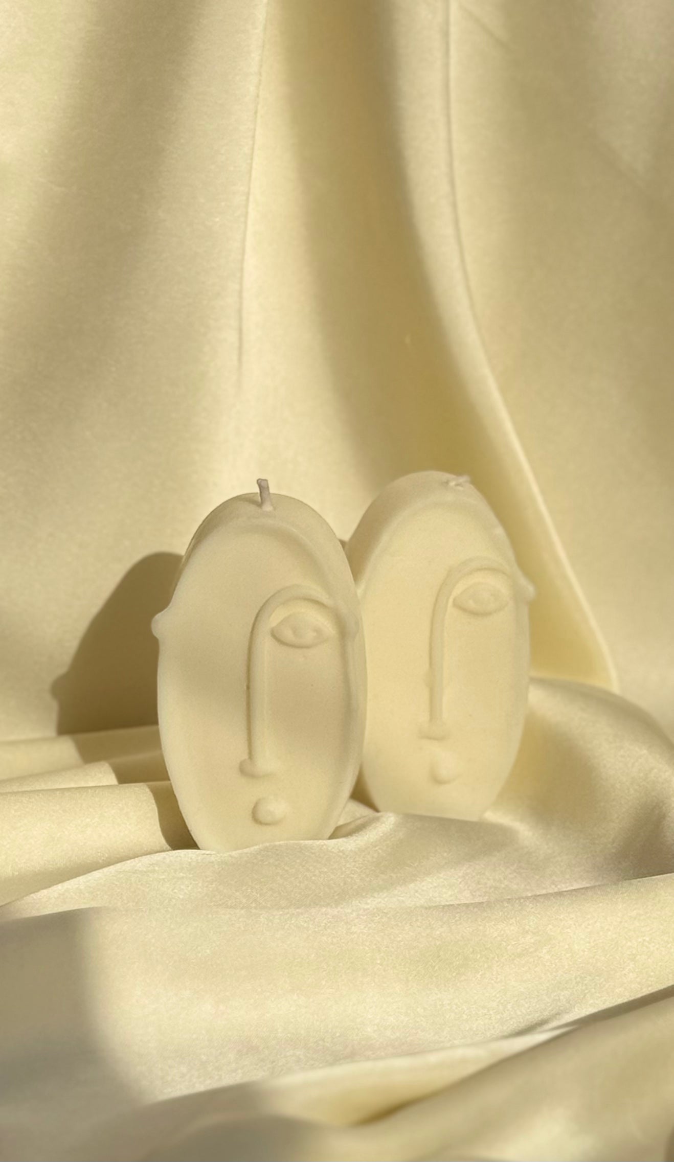 Abstract Face Picasso Candle